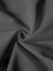 Manfinity EMRG Men's Letter Graphic Drawstring Waist Pocket Casual Shorts - Dark Grey - View 3