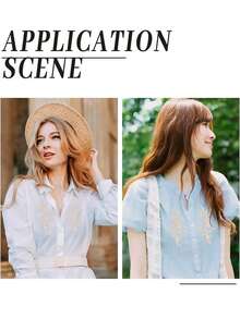 1pair Women Lace Applique Floral Corded Bridal Evening Dress Wedding Costume DIY Motif - White - View 7