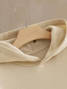 HIMLAND 2 件套男士休闲宽松针织落肩连帽衫套装男士休闲套装男士运动服套装连帽衫和运动裤套装男士连帽衫套装慢跑裤套装适合男士，秋季服装，冬季 - 彩色 - 查看 4