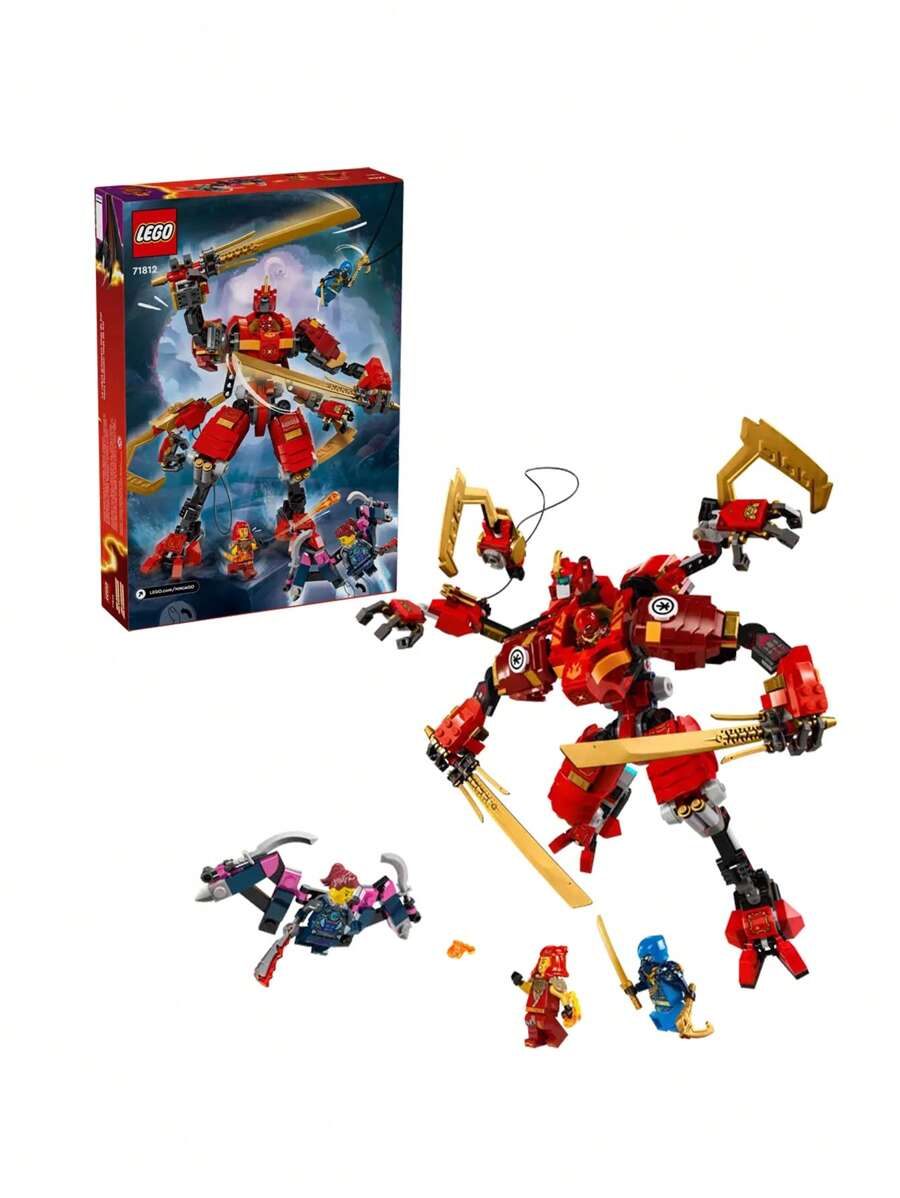 LEGO NINJAGO® Kai's Ninja Climbing Mech BOYS FIRST 71812 - Multicolor - View 1