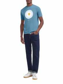 Ben Sherman Men T-Shirts - Baby Blue - View 3