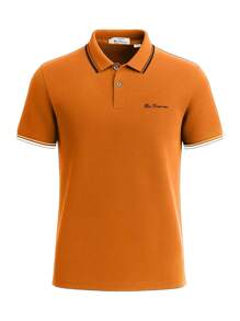 Ben Sherman Men Polo Shirts - Orange - View 4