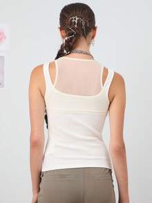 COUREZ Double Layer Vest / /Y2K Going Out Outfits Fall Women Clothes Fall Clothes Cute Tops