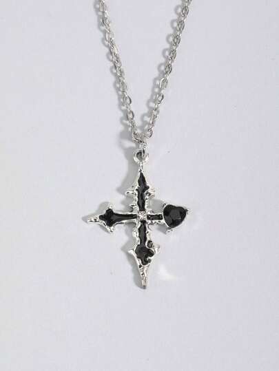 Vintage Gothic Stil Schwert Anhänger Halskette, geeignet für den täglichen Gebrauch