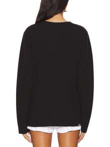 Puma Essentials Elevated Longsleeve - Black - View 2