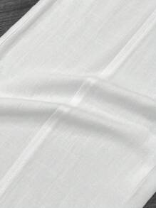 TRNVIE Quần ống rộng trơn màu rộng rãi mùa hè mới 2025 - trắng - Xem 5