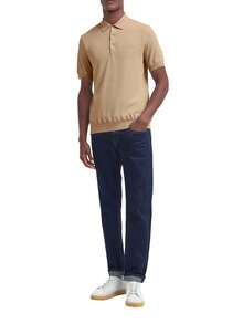 Men Polo Shirts - Brown - View 3