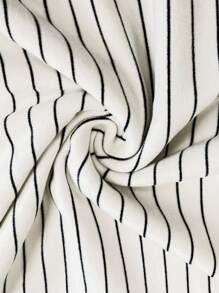 SHEIN 秋装，秋季服装，孕妇装 秋冬孕妇装 撞色条纹圆领长袖连衣裙 孕妇装 长袖孕妇装 孕妇装 条纹孕妇装 孕妇装 - 杏色 - 查看 10