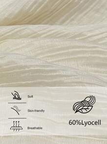 Lumivelle 婚礼宾客礼服 秋季连衣裙 秋季女装 女士优雅休闲V领纹理面料收腰长灯笼袖连衣裙 休闲装 春季大学服装 - 杏色 - 查看 8