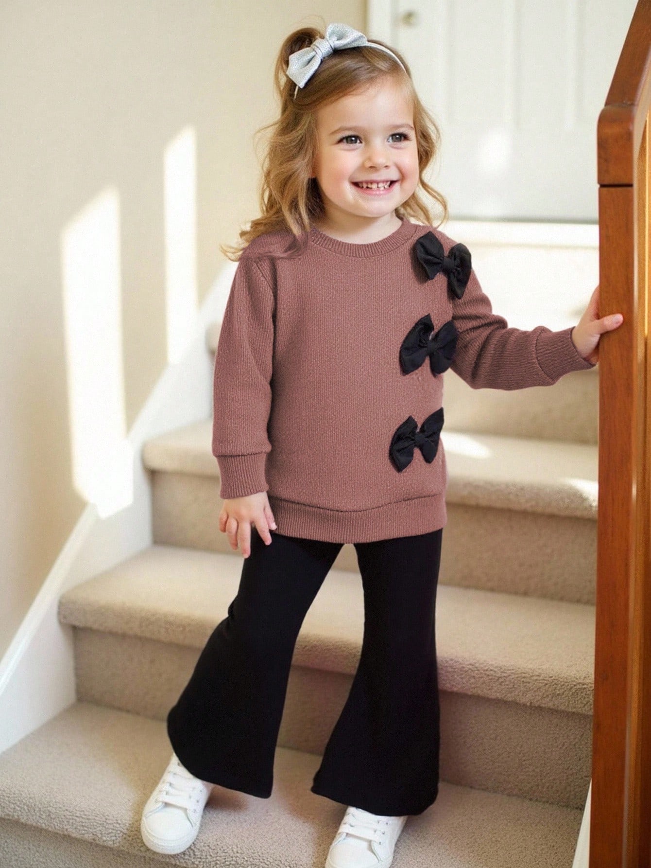 SHEIN Playful Pals مجموعة فتاة رضيعة تتكون من 2 قط...