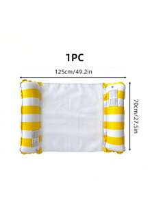 1 件/2 件成人 PVC 充气浮床，泳池、沙滩、便携式、无需电力、舒适、耐用、轻便、放松、快速携带、充气，适合成人