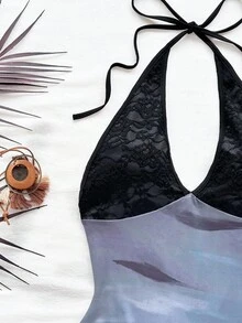 Soleia Bộ đồ liền thân đi nghỉ mát giản dị lãng mạn, thích hợp cho tiệc tùng, lễ hội âm nhạc, phong cách Boho, bãi biển, mùa hè - Nhiều màu - Xem 6