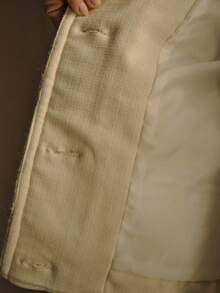 MOTF PREMIUM TWEED BUTTON FRONT OVERCOAT - Apricot - View 8