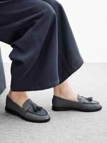 CUCCOO BIZCHIC 女士休闲一脚蹬平底运动鞋 - 灰色 - 查看 3