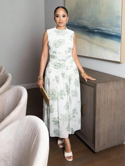 Melissa Matos Women's Elegant And Graceful Commuter Dress