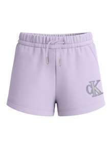 Calvin Klein Tween Girls Shorts - Purple - View 3