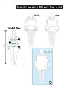 SHEIN EZwear 大码女式黑色露肩宽松纯色休闲长袖运动衫，适合秋冬季