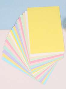 A4 尺寸 230gsm 彩色硬卡纸适合儿童 DIY 手工制作、折纸、绘画、贺卡、办公室打印返校 - 彩色 - 查看 12