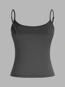 SHEIN EZwear 3pcs Casual Camisole Set, Versatile Slim Fit Tank Top For Women, Suitable For Summer