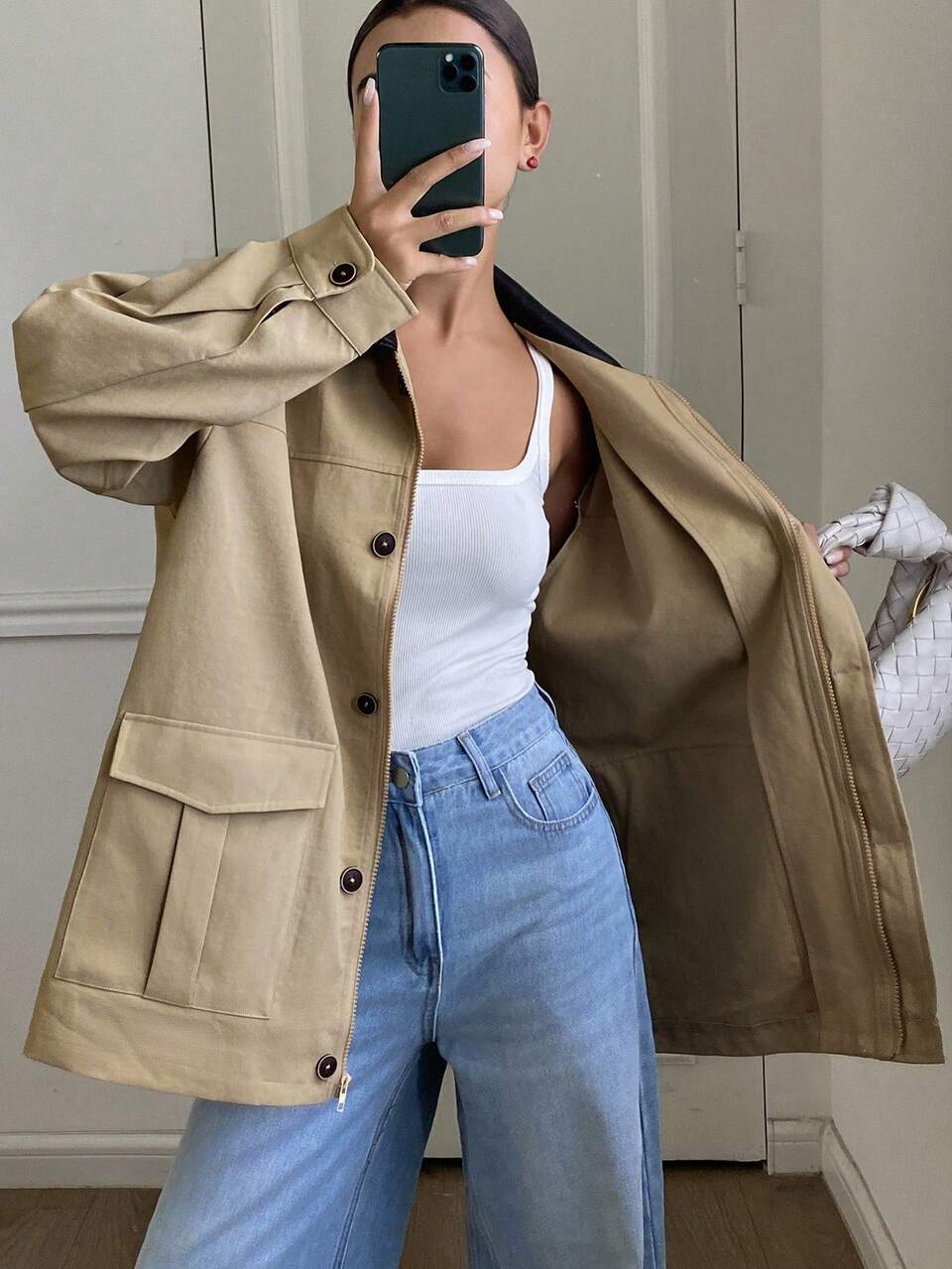 Autumn New Loose Casual Vintage Style Women Regular Jacket,Fall Women Clothes Women Coats