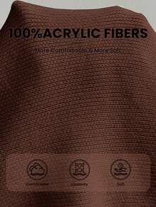 Firerie Damska metalowa ozdoba słoneczna z okrągłym dekoltem, modna dzianinowa kamizelka w dużym rozmiarze, bez rękawów, dzianinowy top w kolorze brązowym, damska letnia bluzka, dzianinowy top, sweter, kamizelka na jesień/zimę