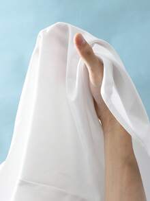 SHEIN 女童彼得潘領蝴蝶結口袋甜美白色長袖背心裙 秋季女童服裝 親子套裝 返校季校園穿搭 - 卡其色 - 查看 8