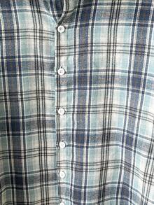 少女夏秋季休闲套装：格子衬衫和字母图案长裙，适合度假休闲穿着 - 彩色 - 查看 6