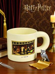 HARRY POTTER X SHEIN 1PC Figure Graphic Ceramic Cup, High-Quality Handmade Design, Styled Coffee/Tea Cup, Friend Gift, Back To School Supplies, Christmas Gift, Birthday Gift - Multicolor - View 3