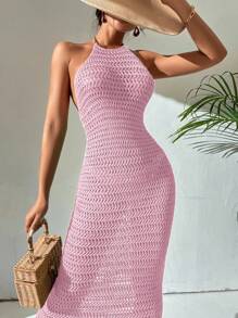 Breezaya Women Sweater Dresses Knitted Sweater