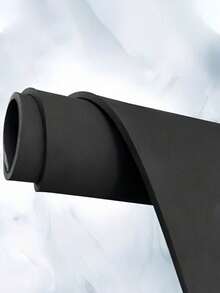 EVA 泡沫卷 - 2mm-10mm 厚黑色工艺泡沫板 - 15 英寸 X 39 英寸大型角色扮演泡沫板 - 超高密度 86 Kg/M³ - 柔韧有弹性，适用于工艺项目服装角色扮演泡沫 - Biguphate 出品 - 黑色 - 查看 10