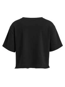 Roxy Sports Tees & Tanks Quick-Dry Skin-Friendly Stretchy School Casual Outing ERJZT05672-KVJ0 - 黑色 - 查看 5