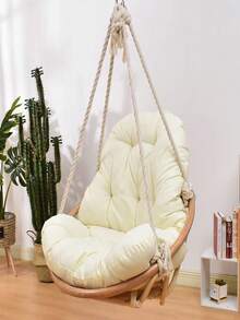 10 毫米 X 4.3 码天然花边绳，3 股扭绳，适用于壁挂、植物吊架、工艺品、礼品包装和婚礼装饰 - 白色 - 查看 3