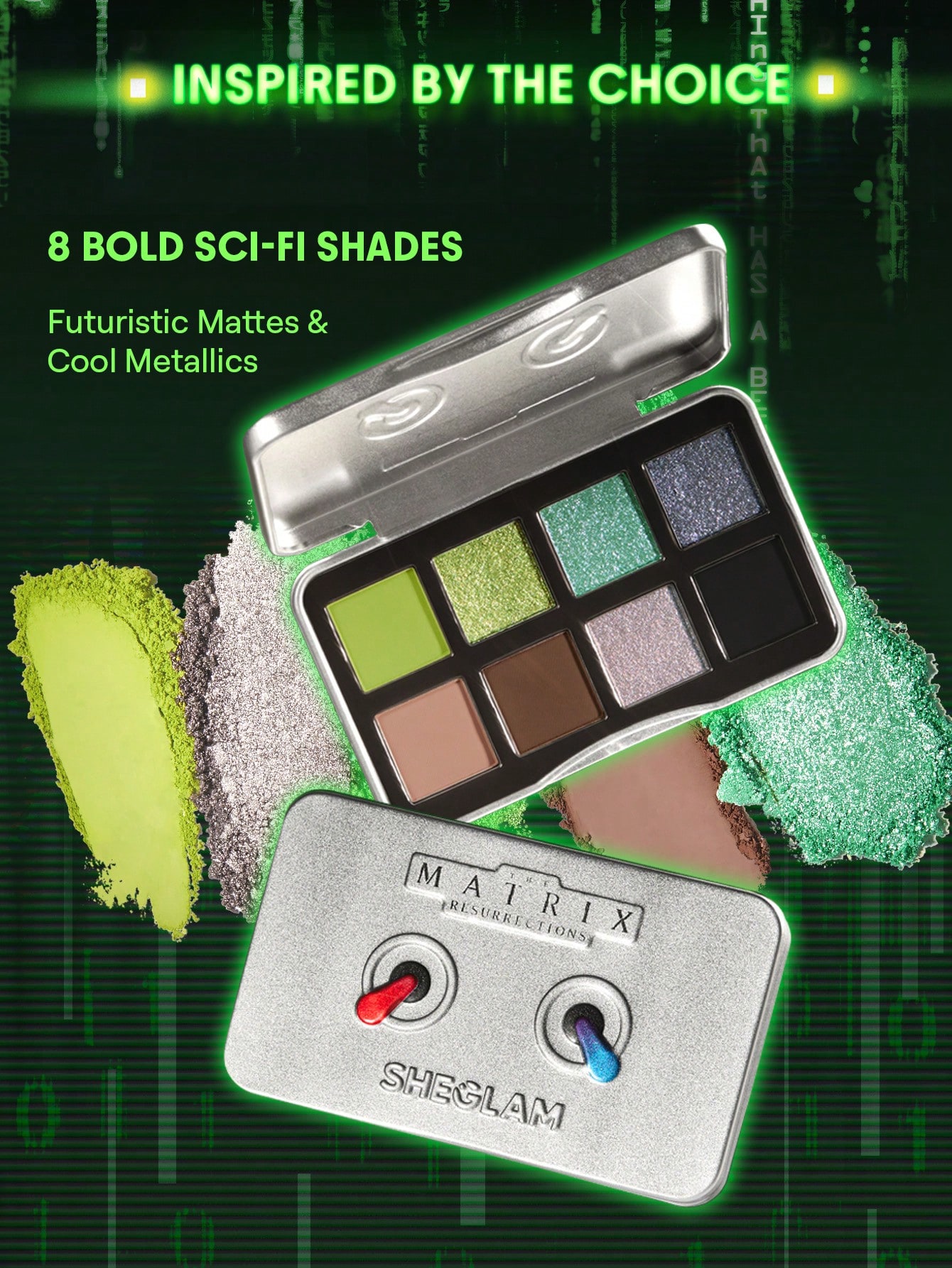 The Matrix Resurrections | SHEGLAM Kit Coleção Completa 9