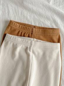 Loomiva 4pcs Baby Boy Snug Fit Pajama Set, Cartoon Bear Print Soft Knit Crew Neck Long Sleeve Top And Elastic Waist Long Pants Graphic Fall Winter