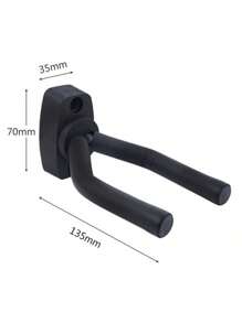 1PC/2PCS Universal Guitar Wall Hanger – Adjustable Hook For Electric/Acoustic Guitar, Bass, Ukulele, Violin, Erhu | Space-Saving Durable Mount, Home/Studio Storage, Protective Instrument Holder (Gift For Musicians, Birthday, Graduation) - Multicolor - View 8