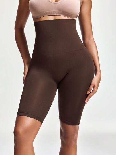 SHAPORA 女士高腰无缝修身短裤
