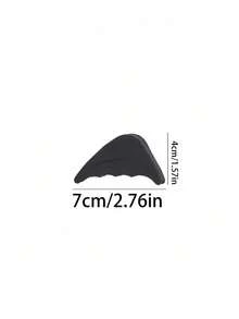 SHEIN 2 件装柔软海绵鞋头垫，适用于高跟鞋和护士鞋，可调节鞋头填充物，鞋码调节器，防滑鞋配件，舒适衬垫，适合紧鞋，缓解脚痛，男女鞋缝填充物 - 彩色 - 查看 5