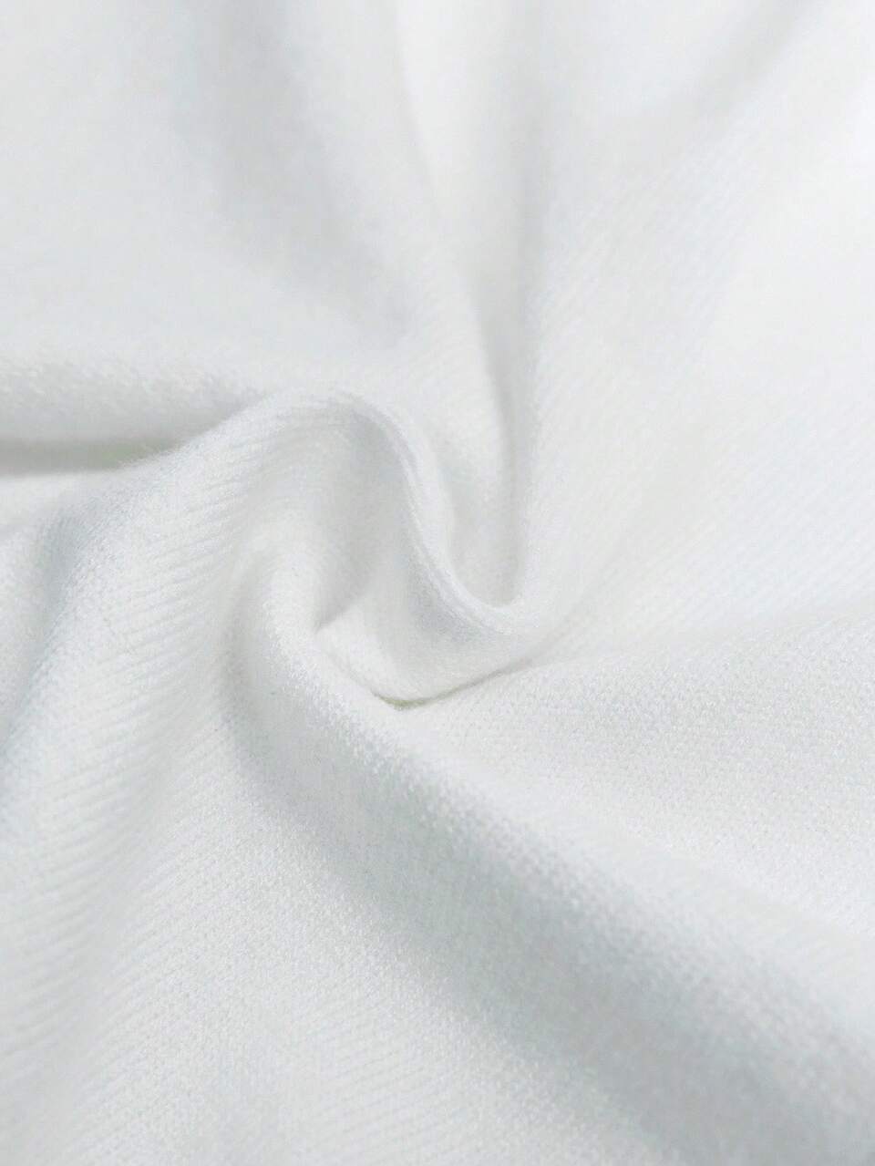 SHEIN Maija 2025 Robe blanche mi-longue ajustée avec décoration métallique au col en ras-du-cou, convient pour la rentrée scolaire et la saison des fêtes en début d'automne