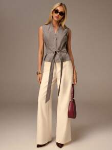 Avantive Fall And Winter Women Clothes Halloween Wedding Guest Business Casual Formal Birthday Office Outfits Work Y2k Cocktail Christmas Teacher Church Rave Concert Party Brunch Festival Airport Classy Fairycore Funny Country Going Out Modest Sleeveless Grey Top