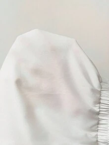 Coolane 女士夏季街头音乐节撞色降落伞裤 - 白色 - 查看 6