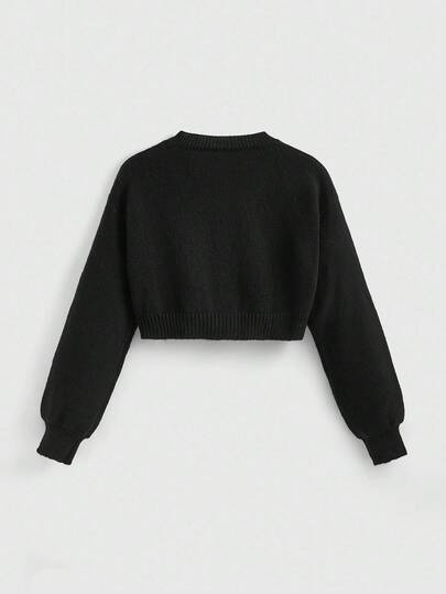 Hippie Cárdigan de mujer talla grande con estilo hippie Y2K y parte superior tejida con ojo bordado