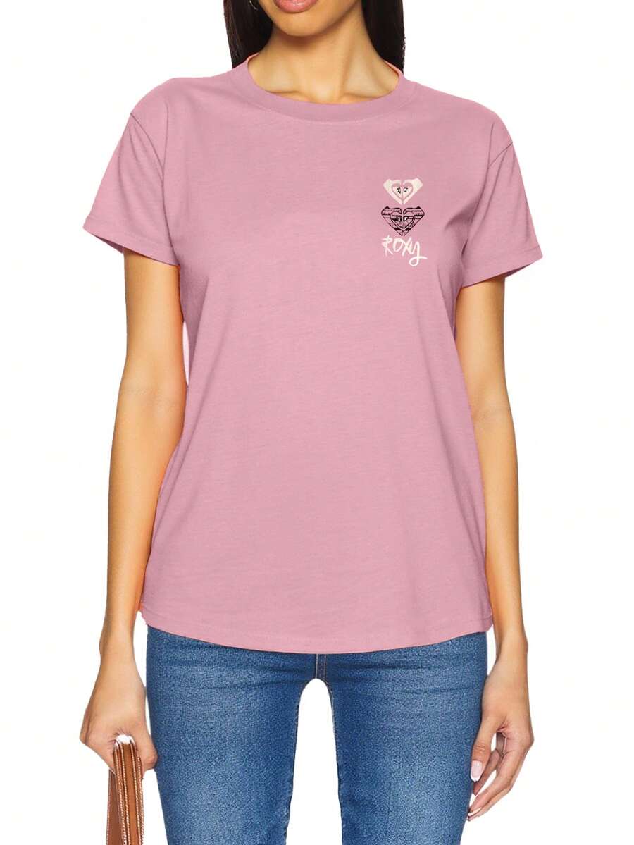 Roxy Women T-Shirts - Pink - View 1