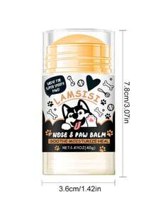 SHEIN 3pcs Avocado Oil & Beeswax Pet Paw Balm To Moisturize & Protect Cracked Paws For Cats & Dogs - Multicolor - View 4