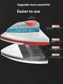 SHEIN 1 Pc Magnetic Window Cleaner, ABS Material, Multi-Functional Glass Scraper, Comes With Water Storage Function, Anti-Pinch Function, Suitable For Living Room, Bathroom, Kitchen - Efficient Window Cleaning (Different Specifications Of Different Colors, Each Specification Is Marked With The Degree Of Application Of The Glass, Please Order According To Their Own Glass) - Multicolor - View 6