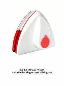 SHEIN 1 Pc Magnetic Window Cleaner, ABS Material, Multi-Functional Glass Scraper, Comes With Water Storage Function, Anti-Pinch Function, Suitable For Living Room, Bathroom, Kitchen - Efficient Window Cleaning (Different Specifications Of Different Colors, Each Specification Is Marked With The Degree Of Application Of The Glass, Please Order According To Their Own Glass) - Multicolor - View 15