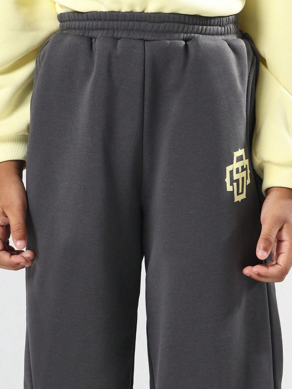 Hooded Sweatshirt And Jogger Pants Set