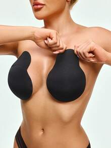 SHAPORA 2+2 Pcs Round Lift Skin Invisible Nipple Covers, Suitable For Daily Wear - Multicolor - View 5