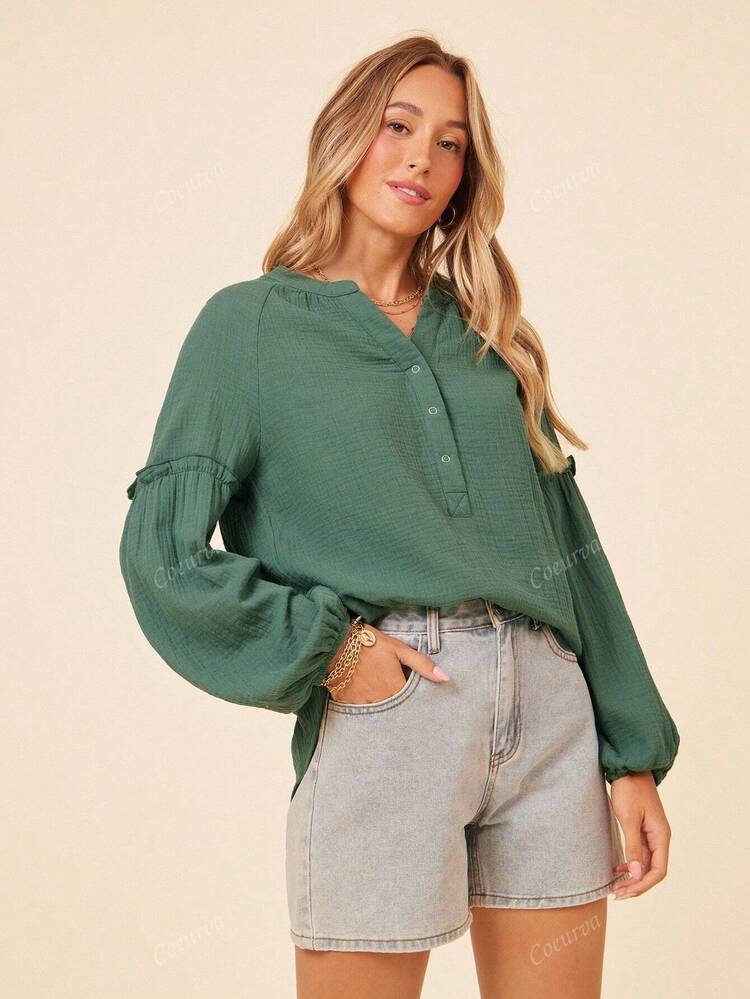 希少　LOV×PF LANTERN SLEEVE BAD FELLOWS KILLSTAR Poison Fang Long Sleeve Top | BOUDOIR NOIR