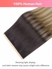 20 件直发接发带 100% 真人雷米真人发 14-24 英寸天然高品质 50 克/包适用于沙龙丝滑无缝隐形 PU 接发带 - S2/4/22 - 查看 3