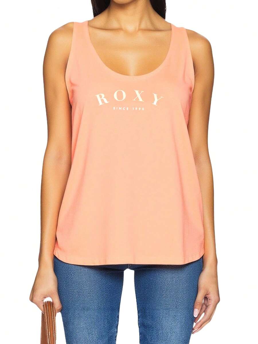 Roxy Women T-Shirts - Coral Pink - View 1